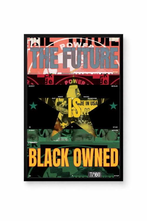 THE FUTURE IS BLACK OWNED POSTER