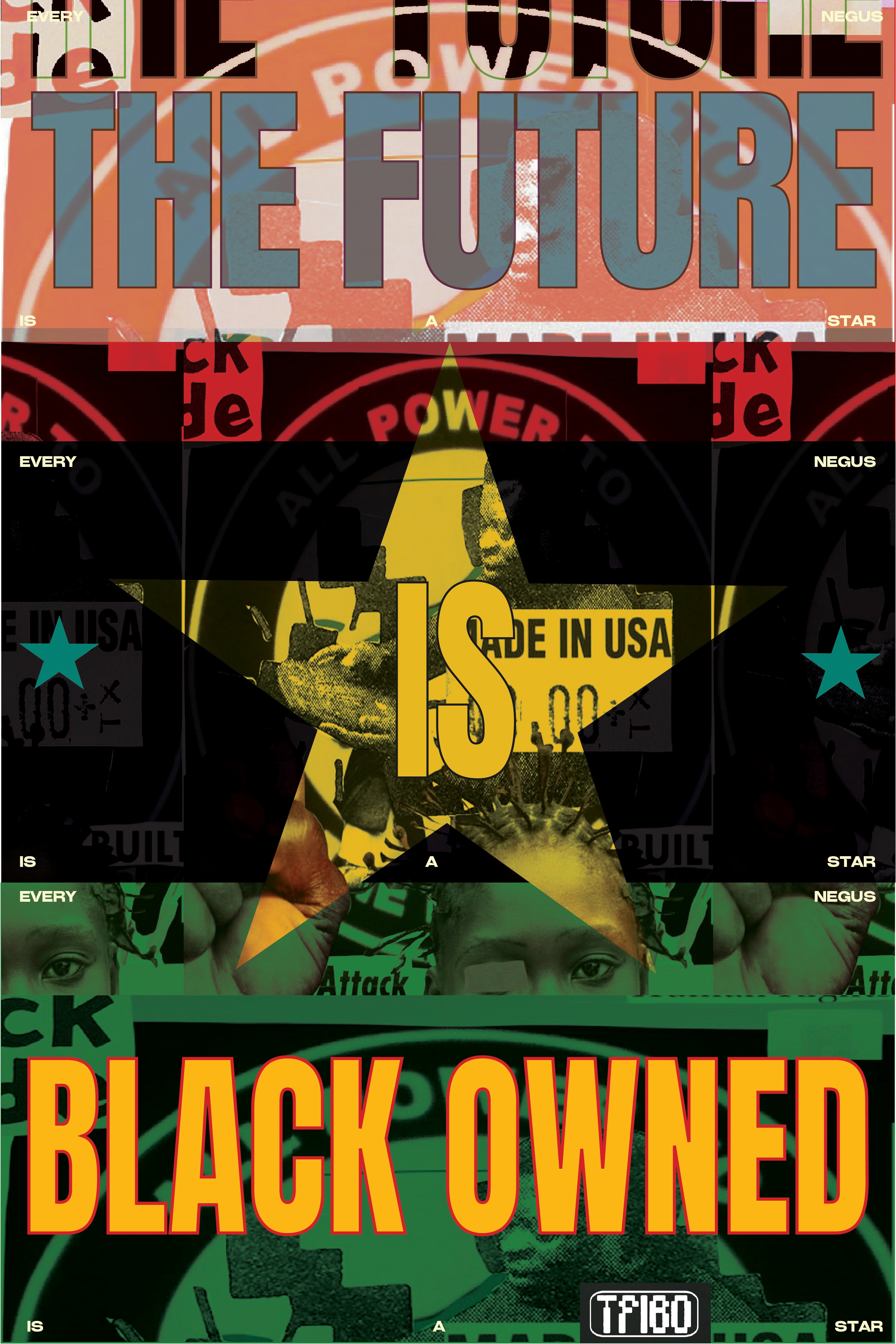 THE FUTURE IS BLACK OWNED POSTER